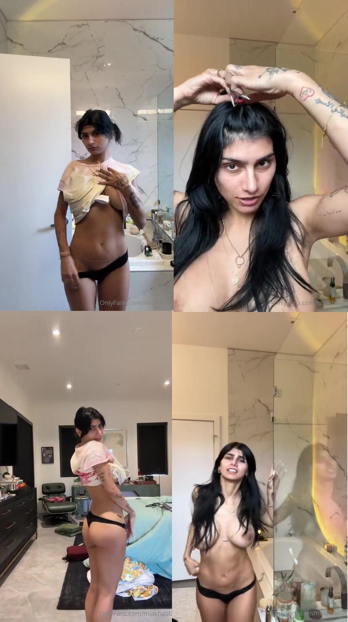 Mia Khalifa Nude Bathroom Onlyfans Leaked Porn