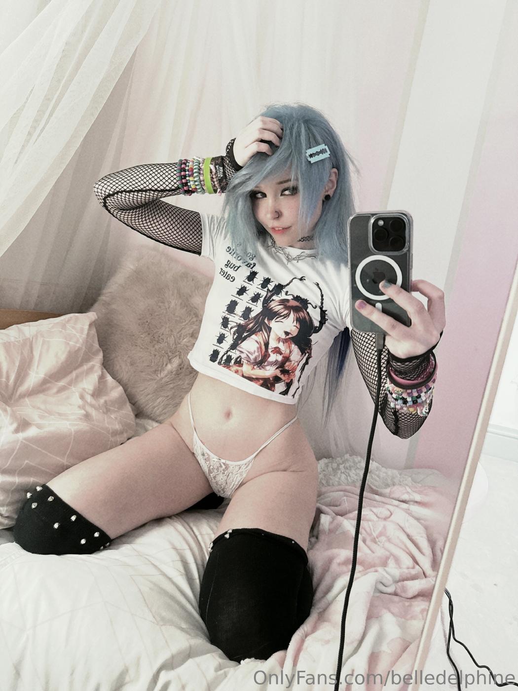 Belle Delphine Sexy Nostalgic Emo Onlyfans Set Leaked