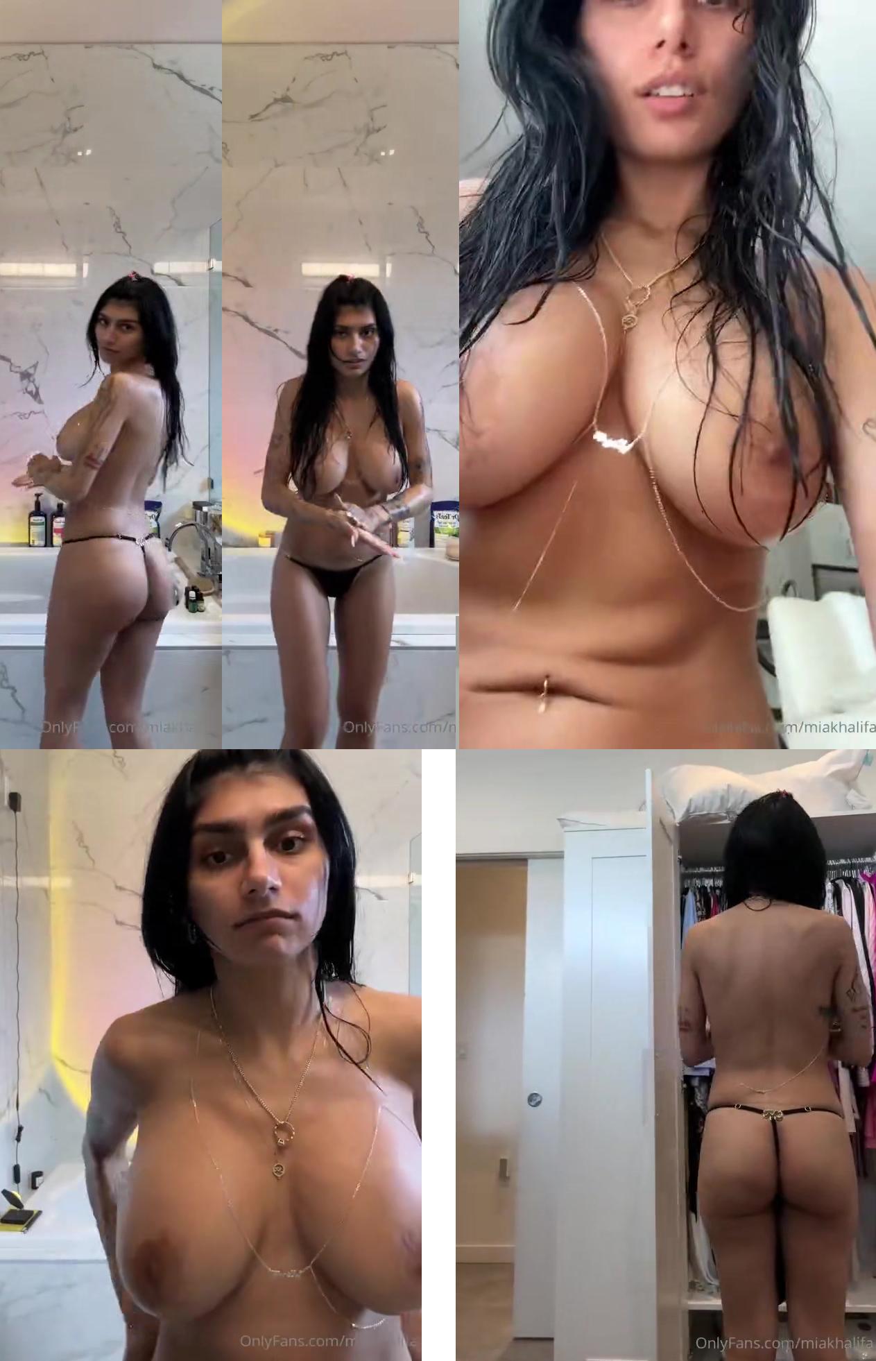 Mia Khalifa Bathroom Livestream Onlyfans Leaked Nude Porn